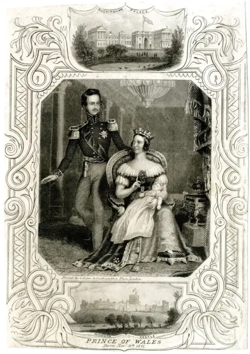 Framed Print : Birth of Edward, Prince of Wales Framed Print : Birth of Edward, Prince of Wales