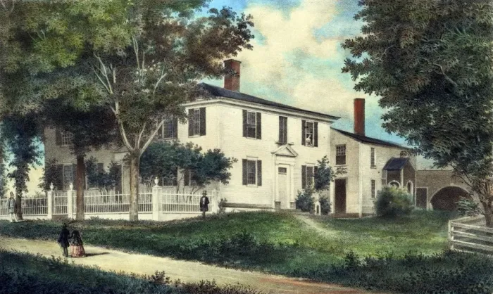 Framed Print : The Birth Place of General Frank Pierce Framed Print : The Birth Place of General Frank Pierce