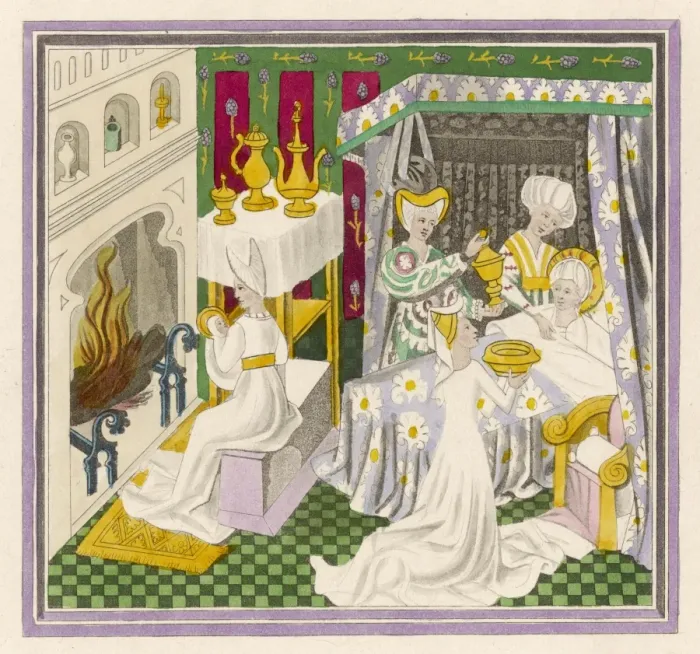 Framed Print : Birth of St Edmund / Shaw Framed Print : Birth of St Edmund / Shaw
