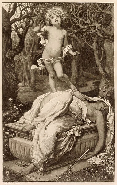 The birth of a year (1895). Date: 1895