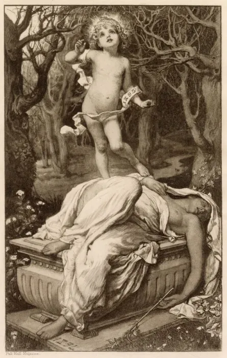 Framed Print : The birth of a year (1895). Date: 1895 Framed Print : The birth of a year (1895). Date: 1895