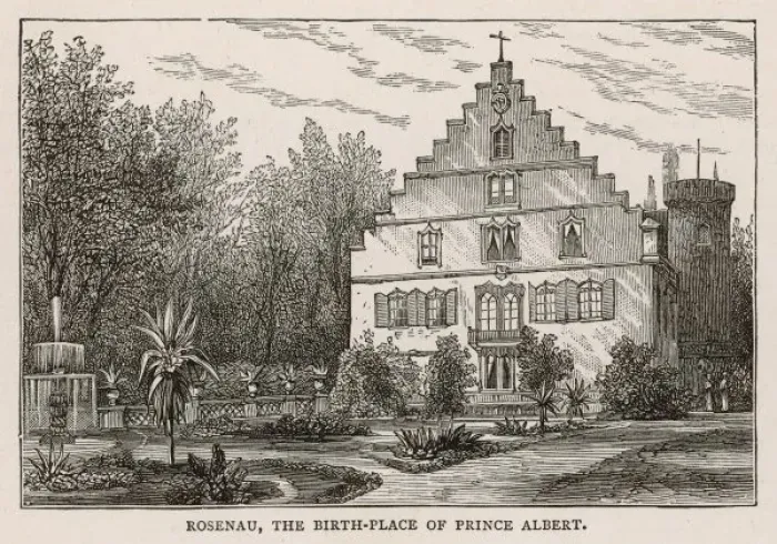 Framed Print : Birthplace of Albert Framed Print : Birthplace of Albert