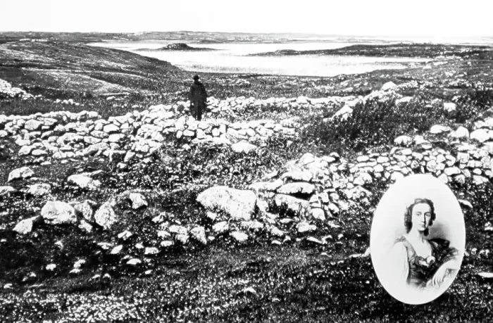 Framed Print : Birthplace of Flora MacDonald, South Uist, Scotland Framed Print : Birthplace of Flora MacDonald, South Uist, Scotland