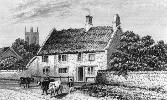 Framed Print : Birthplace of Hervey Framed Print : Birthplace of Hervey