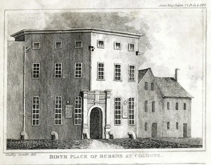 Framed Print : Birthplace of Peter Paul Rubens, Cologne, Germany Framed Print : Birthplace of Peter Paul Rubens, Cologne, Germany