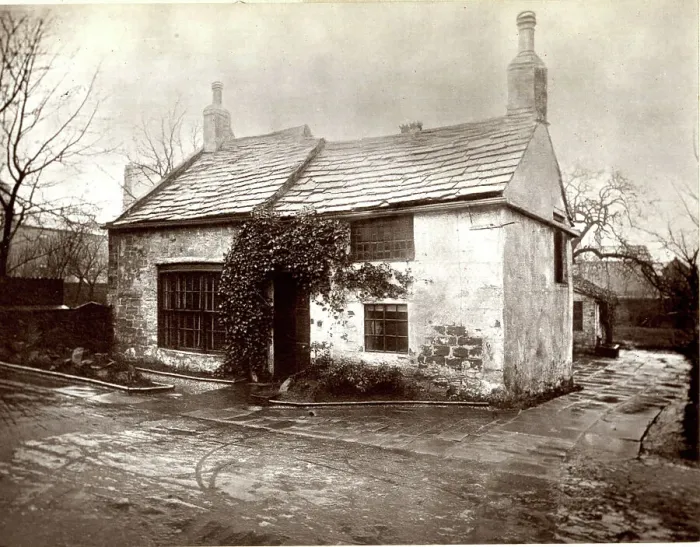 Framed Print : Birthplace of Sir Titus Salt, Old Manor House, Morley Framed Print : Birthplace of Sir Titus Salt, Old Manor House, Morley