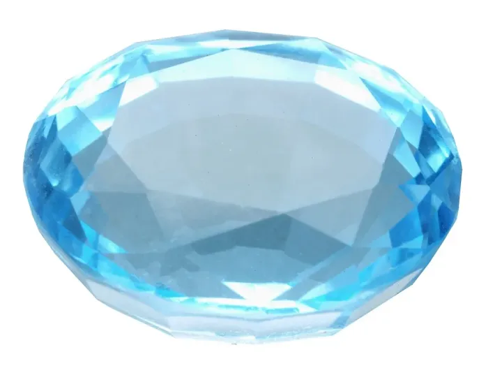 Framed Print : Birthstone Series: Blue Topaz Framed Print : Birthstone Series: Blue Topaz