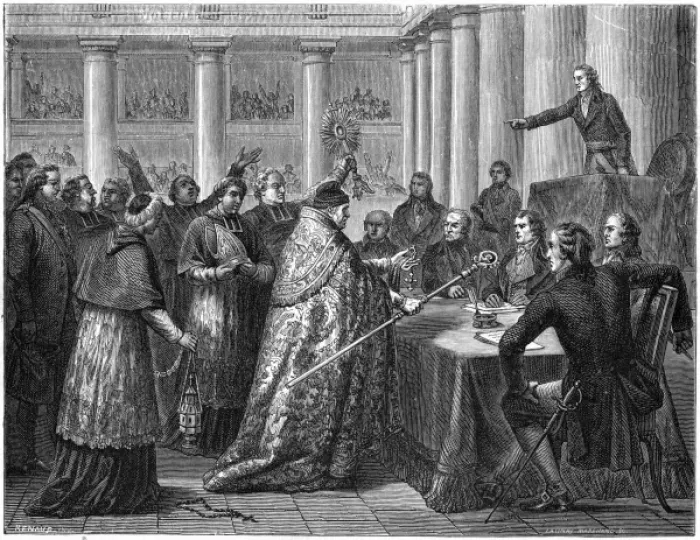 Framed Print : Bishop Abdicates Framed Print : Bishop Abdicates