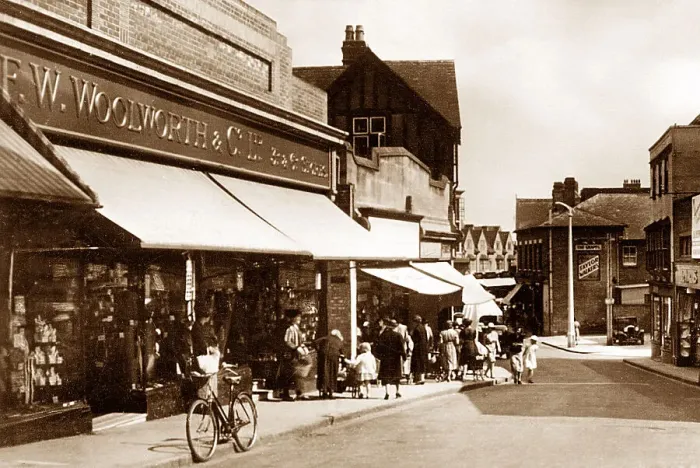 Framed Print : Bishop's Stortford Potter Street probably 1920s Framed Print : Bishop's Stortford Potter Street probably 1920s
