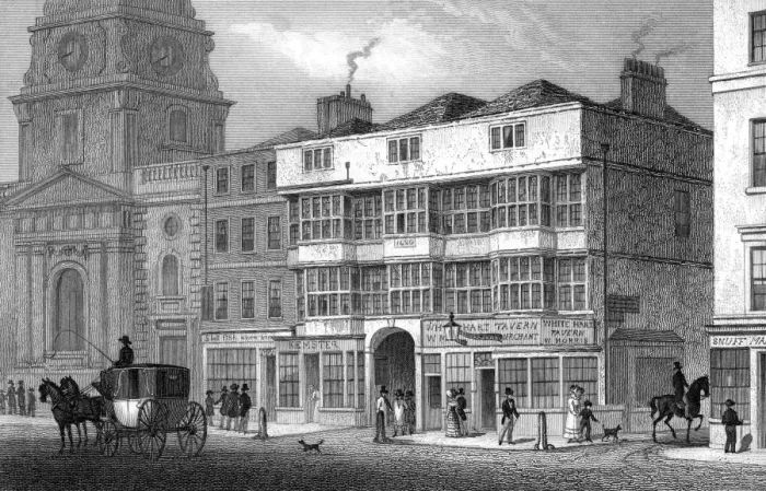 Framed Print : Bishopsgate Tavern Framed Print : Bishopsgate Tavern