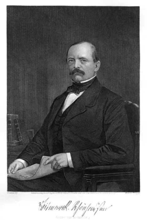 Framed Print : BISMARCK. OTTO EDUARD LEOPOLD graf von BISMARCK German statesman Framed Print : BISMARCK. OTTO EDUARD LEOPOLD graf von BISMARCK German statesman