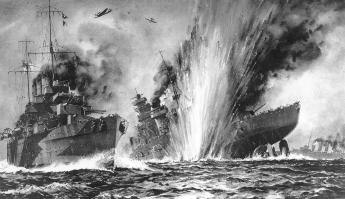 Framed Print : Bismarck battleship Framed Print : Bismarck battleship