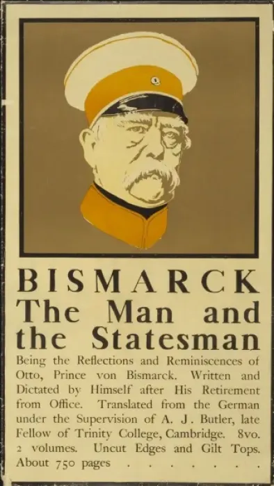 Framed Print : Bismarck, the man and the statesman Framed Print : Bismarck, the man and the statesman