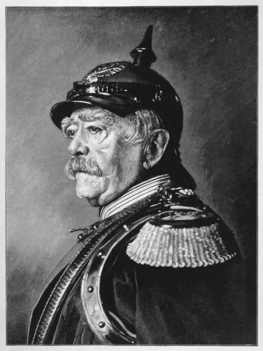 Framed Print : Bismarck / Moderne Kunst Framed Print : Bismarck / Moderne Kunst
