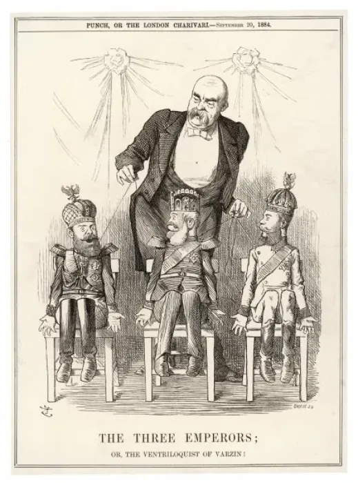 Framed Print : Bismarck and Puppets Framed Print : Bismarck and Puppets