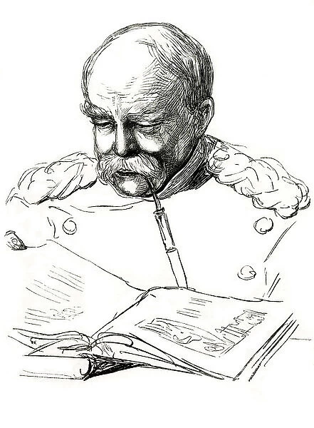Bismarck Reads, 1877