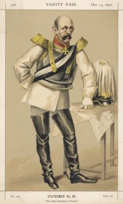 Framed Print : Bismarck / Vanity Fair Framed Print : Bismarck / Vanity Fair