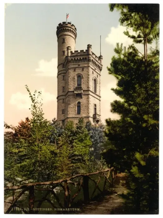 Framed Print : Bismarks Tower, Gottingen, Hartz, Germany Framed Print : Bismarks Tower, Gottingen, Hartz, Germany