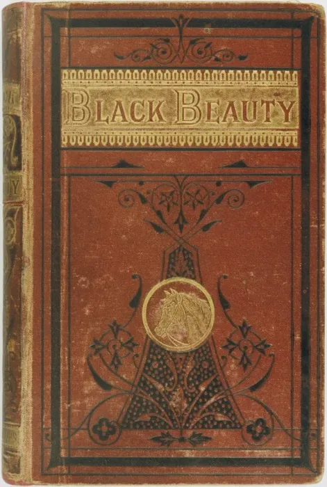 Framed Print : Black Beauty / Book Framed Print : Black Beauty / Book