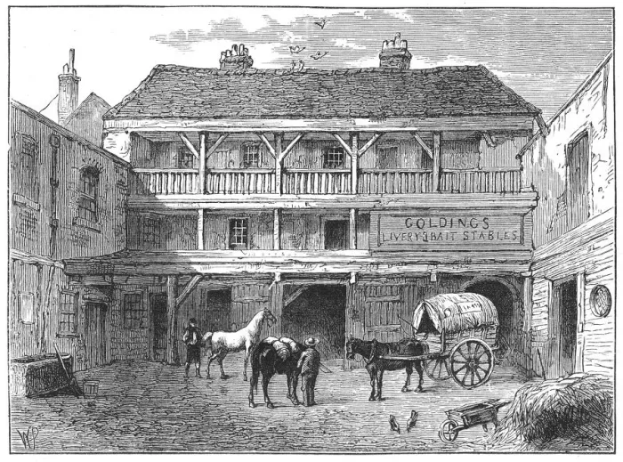Framed Print : Black Bull Inn Framed Print : Black Bull Inn