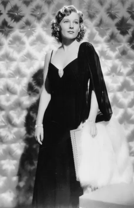 Framed Print : A black evening gown designed by Dolly Tree for Ann Morriss Framed Print : A black evening gown designed by Dolly Tree for Ann Morriss