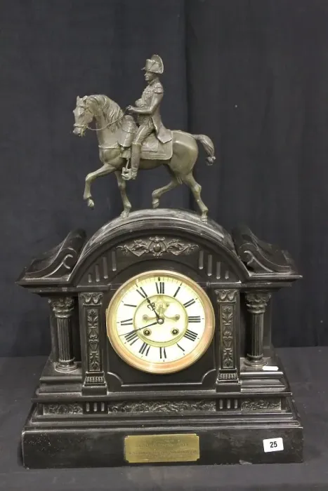 Framed Print : Black marble mantel clock - Charles, 1st Viscount Wakefield Framed Print : Black marble mantel clock - Charles, 1st Viscount Wakefield