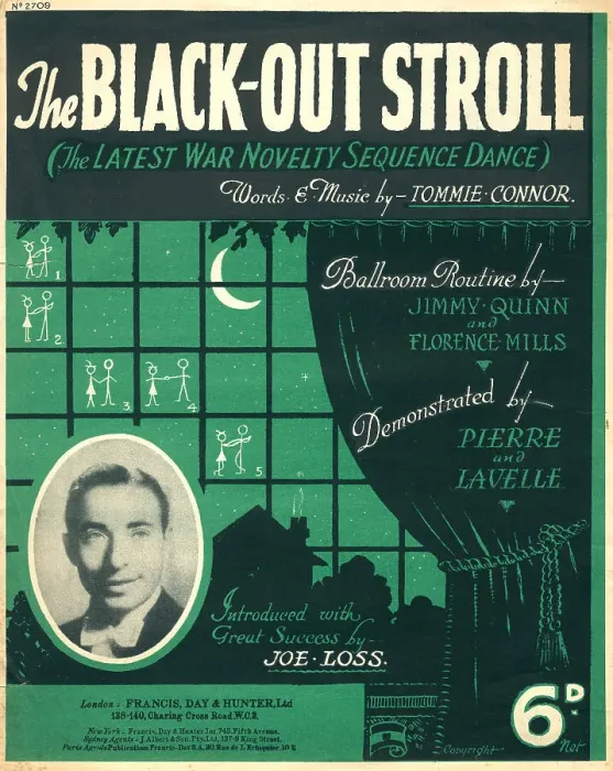 Framed Print : The Black-Out Stroll Framed Print : The Black-Out Stroll
