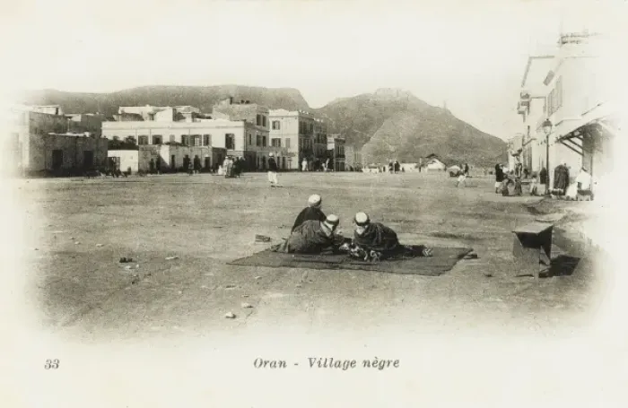 Framed Print : Black Village at Oran, Algeria Framed Print : Black Village at Oran, Algeria