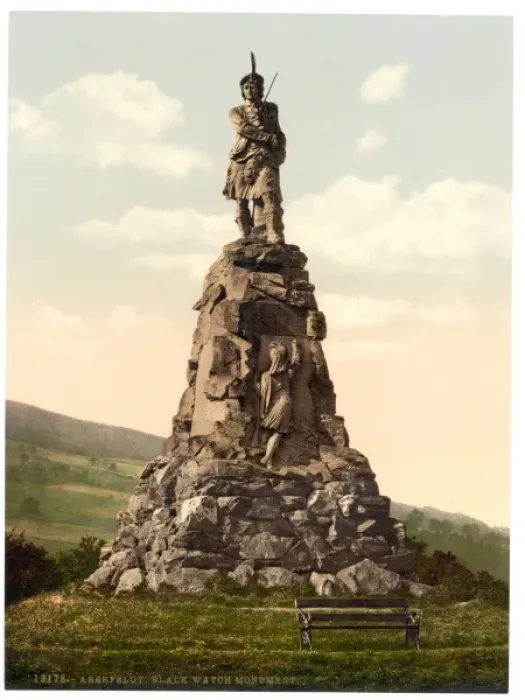 Framed Print : The Black Watch Monument, Aberfeldy, Scotland Framed Print : The Black Watch Monument, Aberfeldy, Scotland