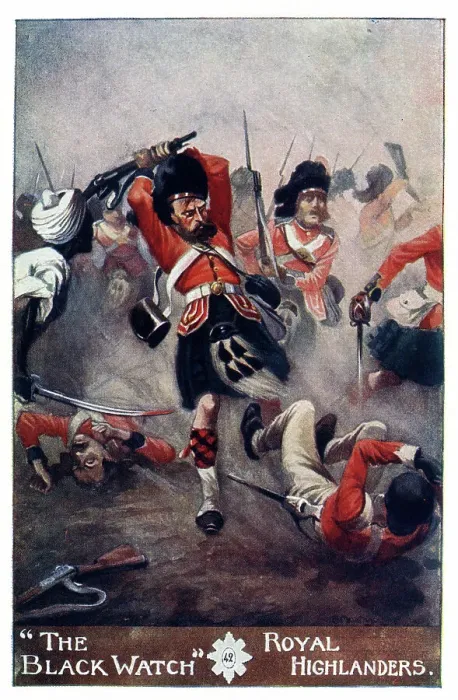 Framed Print : Black Watch, Royal Highlanders at Lucknow, Indian Mutiny Framed Print : Black Watch, Royal Highlanders at Lucknow, Indian Mutiny