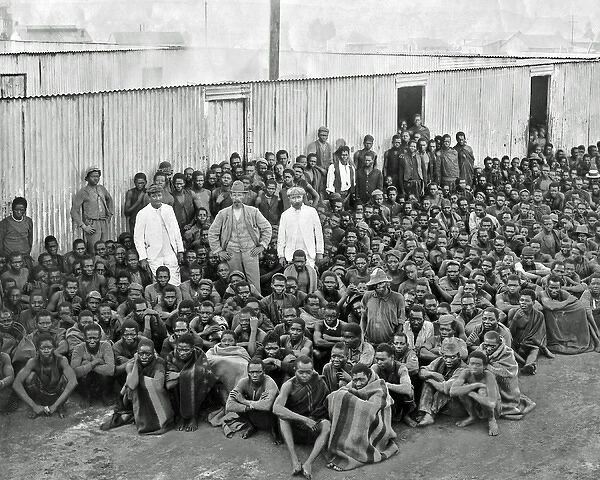 Black mine workers, South Africa