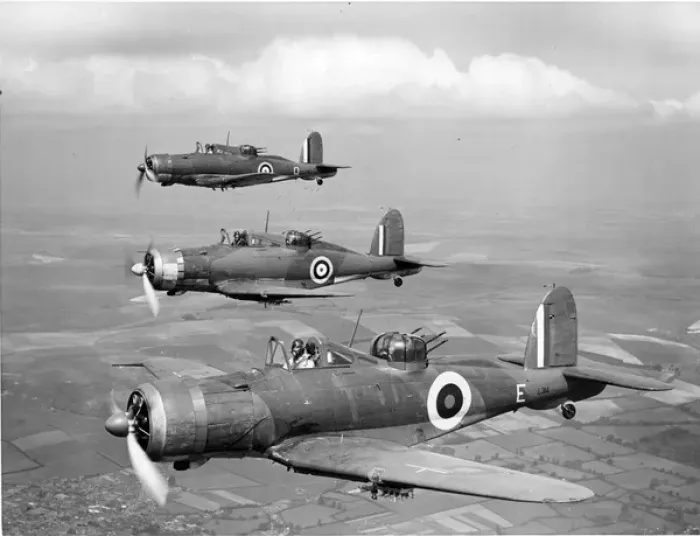 Framed Print : Three Blackburn B-25 Rocs in August 1940 including L3114 Framed Print : Three Blackburn B-25 Rocs in August 1940 including L3114