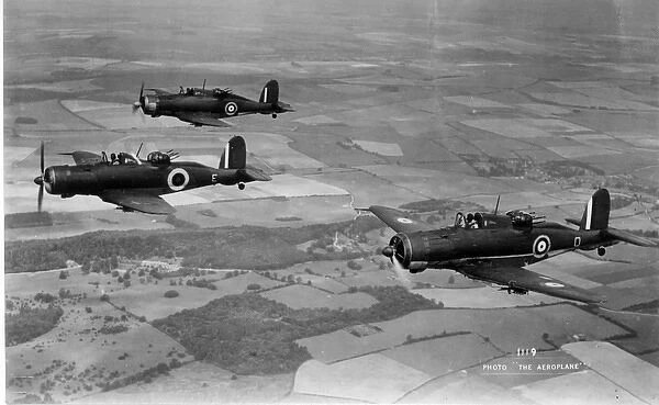 Three Blackburn B-25 Rocs including L3114