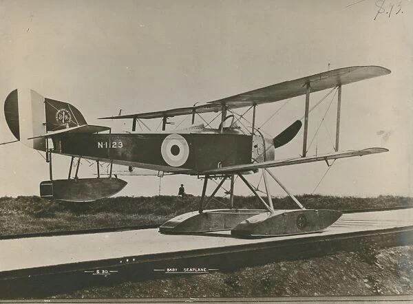 A Blackburn-built Sopwith Baby seaplane, N1123