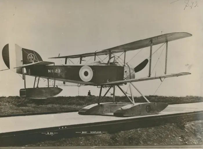 Framed Print : A Blackburn-built Sopwith Baby seaplane, N1123 Framed Print : A Blackburn-built Sopwith Baby seaplane, N1123