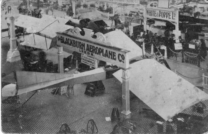 Framed Print : Blackburn monoplane at the Olympia Aero Show in March 1911 Framed Print : Blackburn monoplane at the Olympia Aero Show in March 1911