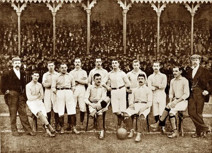 Framed Print : Blackburn Rovers football club in 1895 Framed Print : Blackburn Rovers football club in 1895