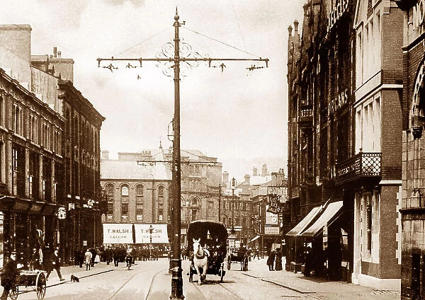 Blackburn Station Road early 1900s