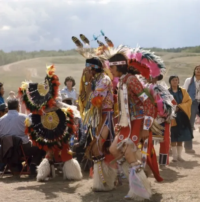 Framed Print : Blackfoot Dance 1982 Framed Print : Blackfoot Dance 1982