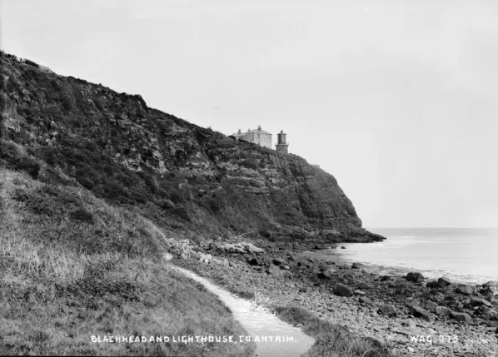 Framed Print : Blackhead and Lighthouse, Co Antrim Framed Print : Blackhead and Lighthouse, Co Antrim