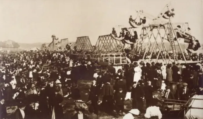 Framed Print : Blackheath Fair / 1906 Framed Print : Blackheath Fair / 1906