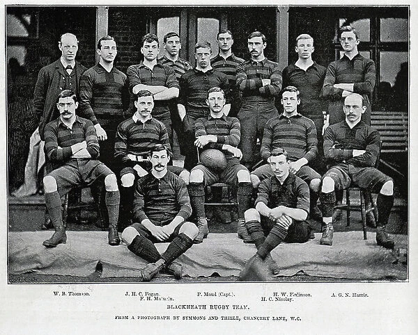 Blackheath Rugby Team, outdoor sporting portrait
