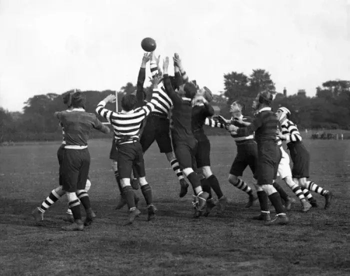 Framed Print : Blackheath v Rosslyn Park rugby match Framed Print : Blackheath v Rosslyn Park rugby match