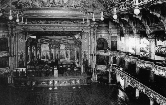 Framed Print : Blackpool / Ballroom 1930 Framed Print : Blackpool / Ballroom 1930