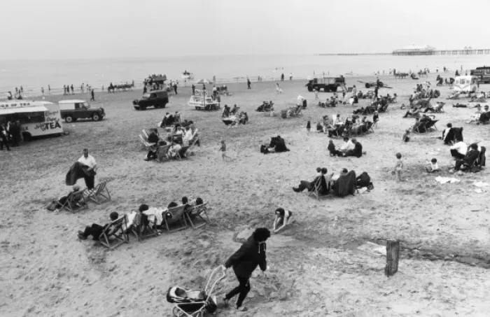 Framed Print : Blackpool Beach Framed Print : Blackpool Beach