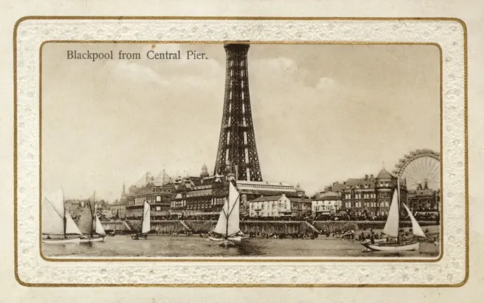 Framed Print : Blackpool from the Central PIer Framed Print : Blackpool from the Central PIer