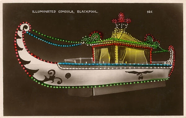 Blackpool, Lancashire - Illuminated Gondola