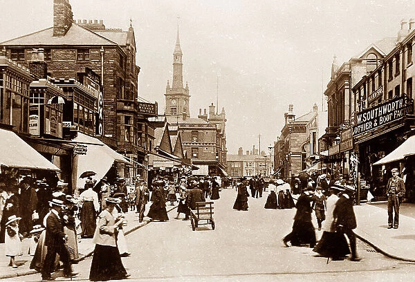 Blackpool Lytham Street early 1900s