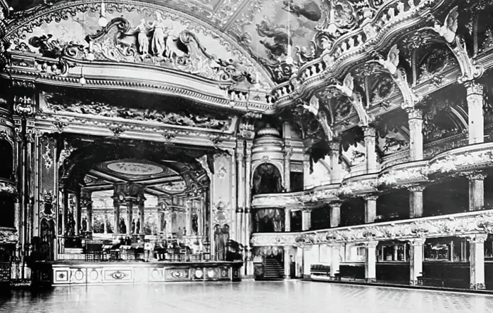 Framed Print : Blackpool Tower Ballroom, Victorian period Framed Print : Blackpool Tower Ballroom, Victorian period