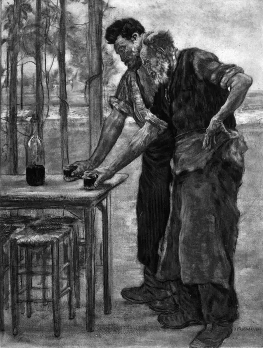 Framed Print : BLACKSMITHS DRINKING Framed Print : BLACKSMITHS DRINKING